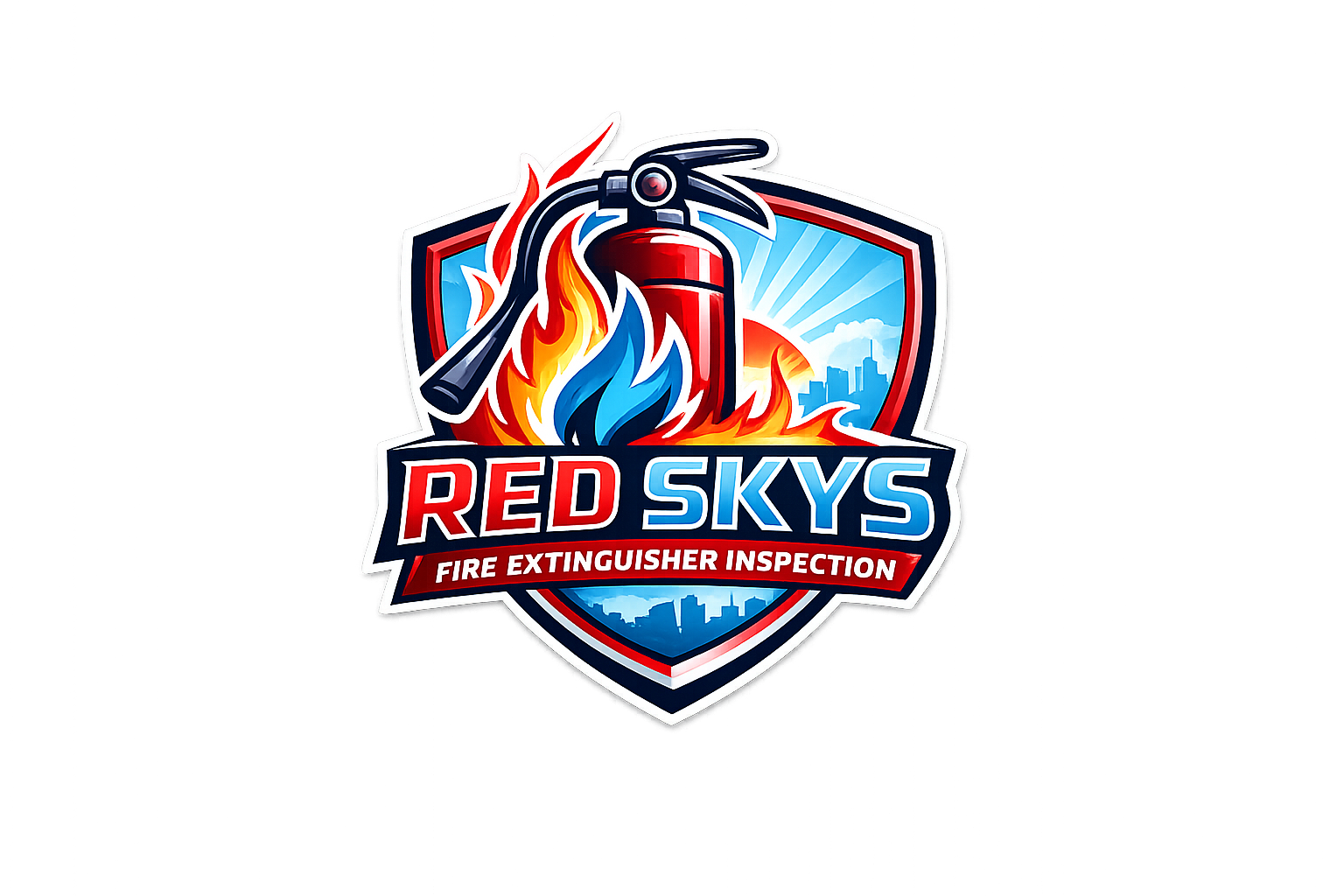 Red Skys Fire Extinguisher Inspection